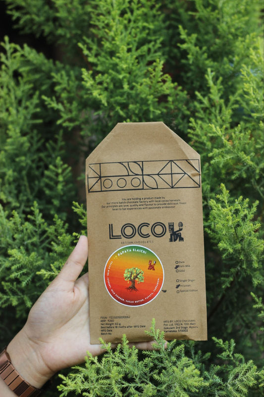 Papaya Elaichi Dark Milk